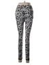Zyia Active Animal Print Black Leggings Size 6 - photo 2