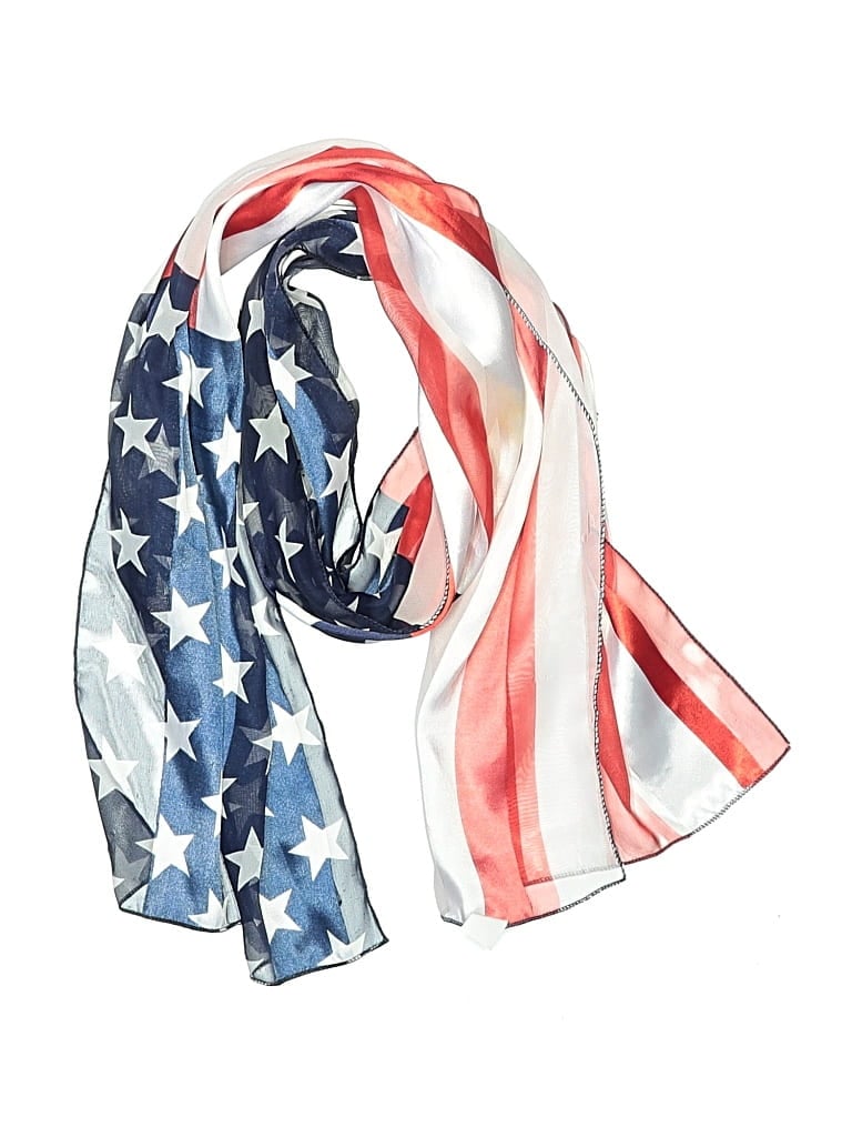 Pre-owned Unbranded Scarf In Red