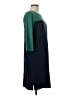 L.L.Bean Color Block Blue Teal Casual Dress Size M - photo 4