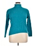 Hasting & Smith 100% Cotton Teal Blue Turtleneck Sweater Size XL - photo 1