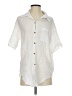 Blackbough White Short Sleeve Blouse Size S - photo 1