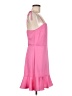 Express 100% Polyester Solid Pink Cocktail Dress Size M - photo 4