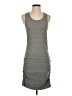 Monrow Solid Gray Casual Dress Size XS - photo 1