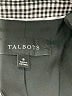 Talbots Houndstooth Gray Black Blazer Size 8 - photo 6
