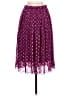 Unbranded Stars Burgundy Casual Skirt Size 0 (estimated) - photo 2