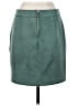 Vero Moda Solid Teal Casual Skirt Size S - photo 2