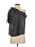 Ulla Johnson Black Short Sleeve Blouse Size M (estimated) - photo 1