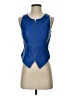 DANIER 100% Acetate Blue Vest Size XS - photo 1