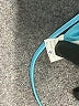 Unbranded 100% Polyester Metallic Blue Cocktail Dress Size 4 - photo 4
