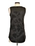 Eileen Fisher Tie-dye Gray Sleeveless Blouse Size XS - photo 2