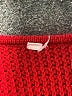 Unbranded 100% Acrylic Color Block Burgundy Pullover Sweater Size 2X - photo 4