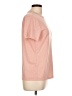 Unbranded Solid Pink Short Sleeve T-Shirt Size L - photo 4