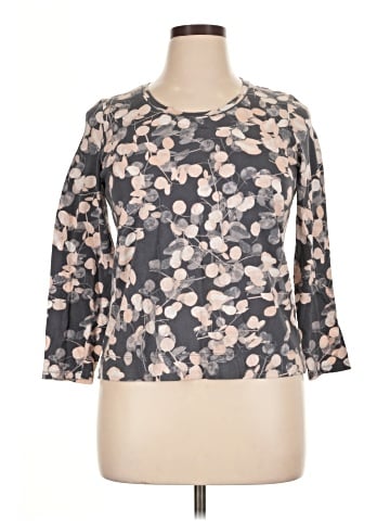 Simply Vera Vera Wang 3/4 Sleeve T-Shirt (view 1)