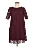 Lulus 100% Polyester Burgundy Cocktail Dress Size M - photo 1