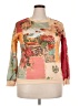 Unbranded Print Gold Pullover Sweater Size M - photo 1