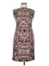 The Limited 100% Polyester Paisley Brown Cocktail Dress Size 8 - photo 1