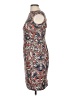 The Limited 100% Polyester Paisley Brown Cocktail Dress Size 8 - photo 5