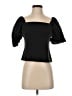 Ann Taylor Black Short Sleeve Top Size S - photo 1