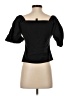 Ann Taylor Black Short Sleeve Top Size S - photo 2
