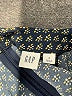 Gap 100% Polyester Chevron-herringbone Black Jumpsuit Size 4 - photo 4
