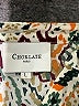 Choklate Paisley Gold Long Sleeve Blouse Size L - photo 7