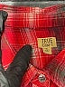 True Craft 100% Cotton Plaid Red Long Sleeve Button-Down Shirt Size XL - photo 7