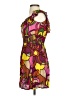 Steve Madden Print Brown Cocktail Dress Size S - photo 5