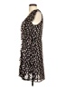 Emmelee 100% Polyester Print Black Casual Dress Size S - photo 5