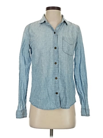 Current/Elliott Long Sleeve Button-Down Shirt (view 1)