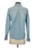Current/Elliott Blue Long Sleeve Button-Down Shirt Size Sm (1) - photo 2