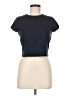 Monrow Black Short Sleeve T-Shirt Size M - photo 1
