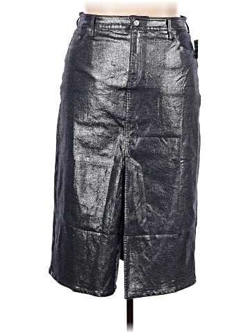 Gap Faux Leather Skirt (view 1)