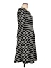 Old Navy Stripes Black Casual Dress Size L - photo 4
