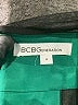 BCBGeneration 100% Polyester Color Block Green Cocktail Dress Size 4 - photo 7