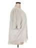 Ann Taylor 100% Polyester Gray 3/4 Sleeve Blouse Size XXL - photo 4