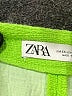 Zara Solid Green Shorts Size XS - photo 3