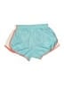 Layer 8 100% Polyester Color Block Teal Athletic Shorts Size M - photo 2