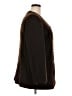 Justin Taylor 100% Polyester Brown Blazer Size 20 - photo 4