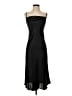 Bebe 100% Polyester Solid Black Cocktail Dress Size S - photo 1