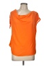 Shein 100% Viscose Orange Short Sleeve Top Size L - photo 1