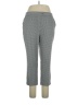 Rafaella Chevron-herringbone Gray Dress Pants Size 14 - photo 1