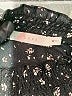 Lush 100% Polyester Black Long Sleeve Blouse Size M - photo 7
