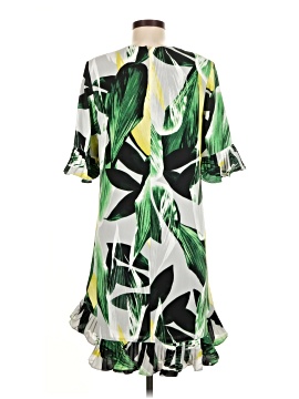 green emerald velvet dress Alfani Leaf-Print Shift Dress Melon Palm Size 2  Twentyonemillions