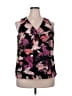 Nine West 100% Polyester Black Sleeveless Blouse Size XXL - photo 1