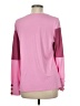 Unbranded 100% Polyester Color Block Pink Long Sleeve Blouse Size M - photo 2