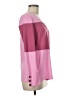 Unbranded 100% Polyester Color Block Pink Long Sleeve Blouse Size M - photo 4