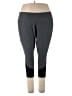 Tek Gear Color Block Gray Active Pants Size 3X - photo 1