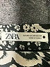 Zara Animal Print Black Formal Skirt Size XS - photo 3
