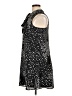 Decree 100% Polyester Stars Black Casual Dress Size L - photo 5