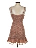 Fab'rik 100% Polyester Floral Multi Color Brown Cocktail Dress Size S - photo 2